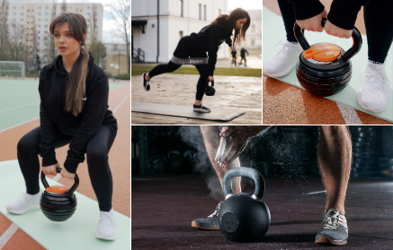 8 najlepszych ćwiczeń na pośladki i nogi z kettlebell