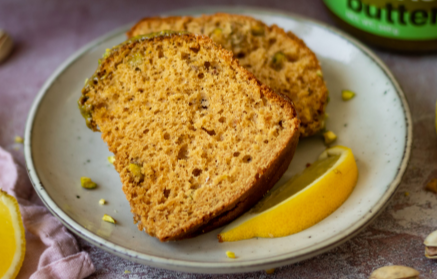 Przepis fitness: Babka łącząca idealny smak cytryn i pistacji