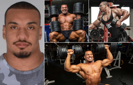 Larry Wheels: Naprawdę muskularny człowiek i rekordzista w trójboju siłowym, który spożywa do 5500 kcal dziennie podczas treningu na rozrost mięśni