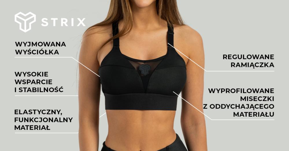 ALPHA Sports Bra Black - STRIX