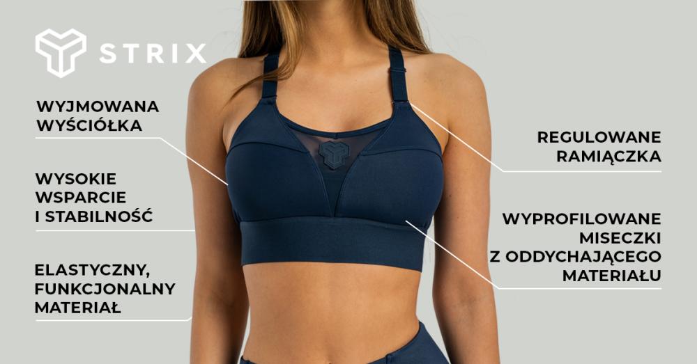 ALPHA Sports Bra Midnight Blue - STRIX