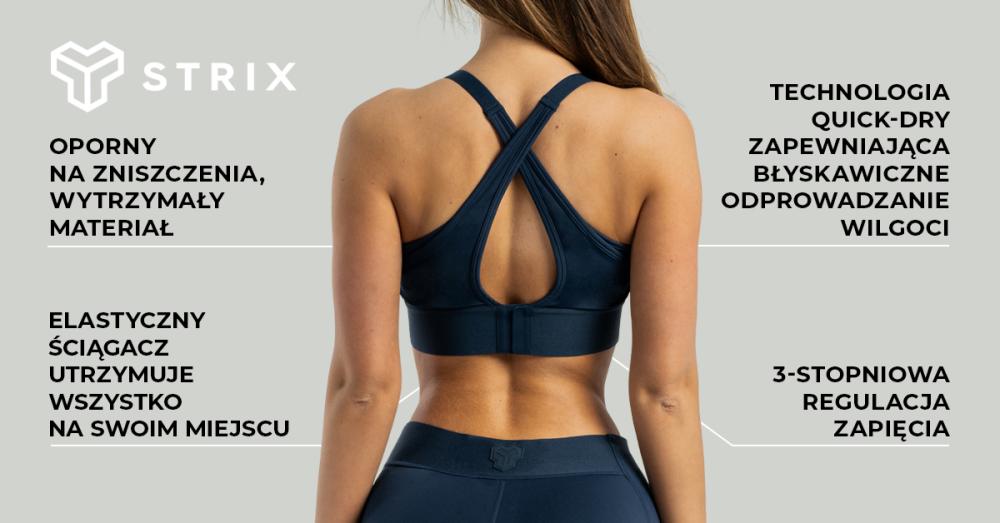 ALPHA Sports Bra Midnight Blue - STRIX