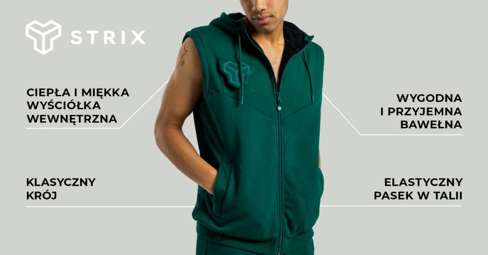 Kamizelka męska Essential Vest Emerald - STRIX