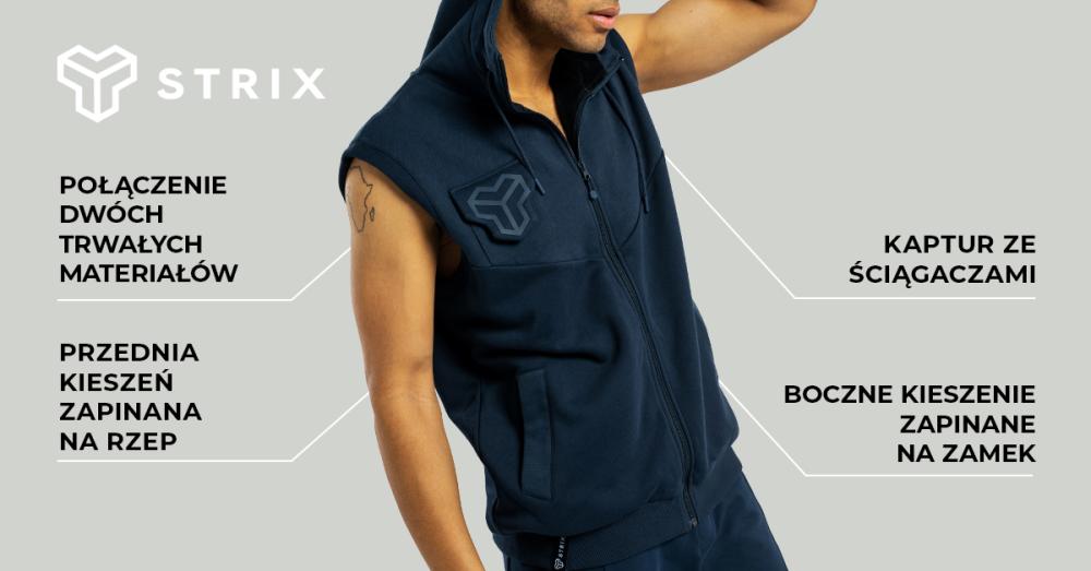 Kamizelka męska Essential Vest Midnight Blue - STRIX