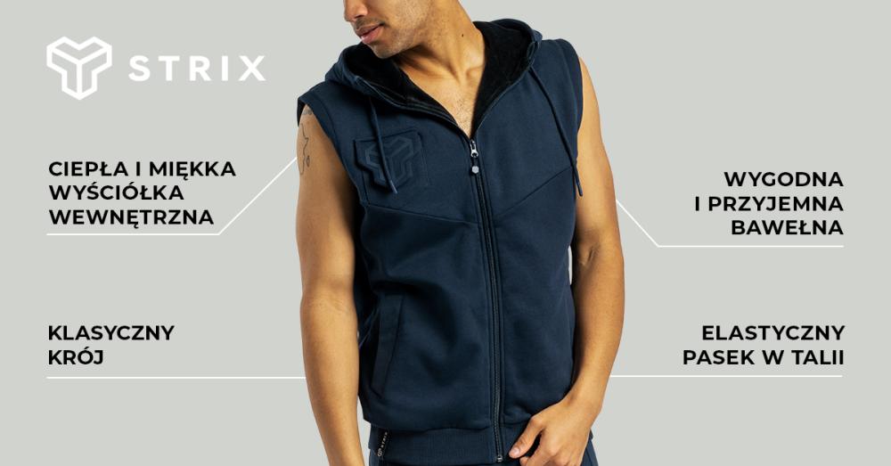 Kamizelka męska Essential Vest Midnight Blue - STRIX