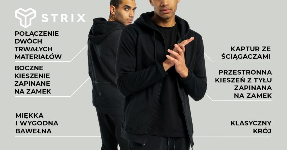 ALPHA Hoodie Black - STRIX