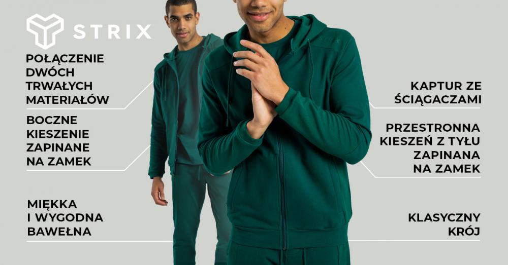 ALPHA Hoodie Emerald - STRIX