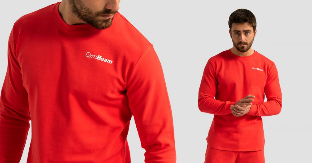 Bluza Limitless Hot Red - GymBeam