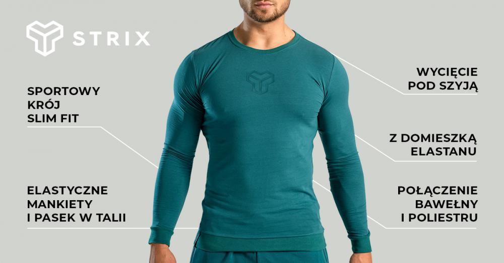 Essential Long Sleeve T-Shirt Deep Teal - STRIX