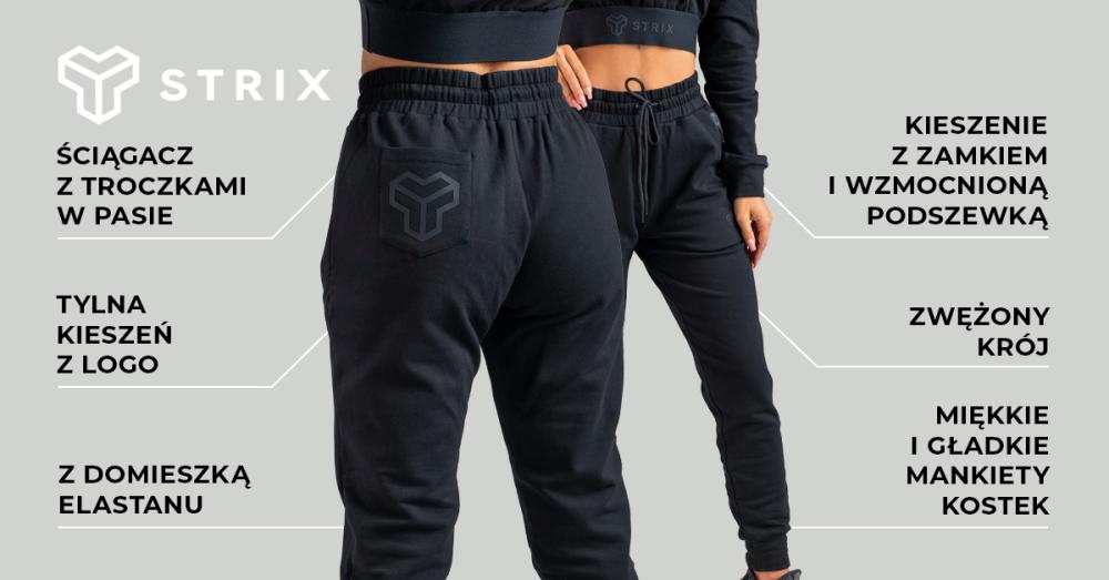 Women‘s Essential Joggers Black - STRIX