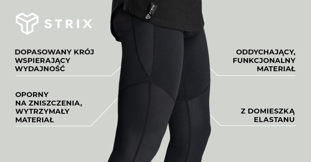 Men‘s Nebula Leggings Black - STRIX