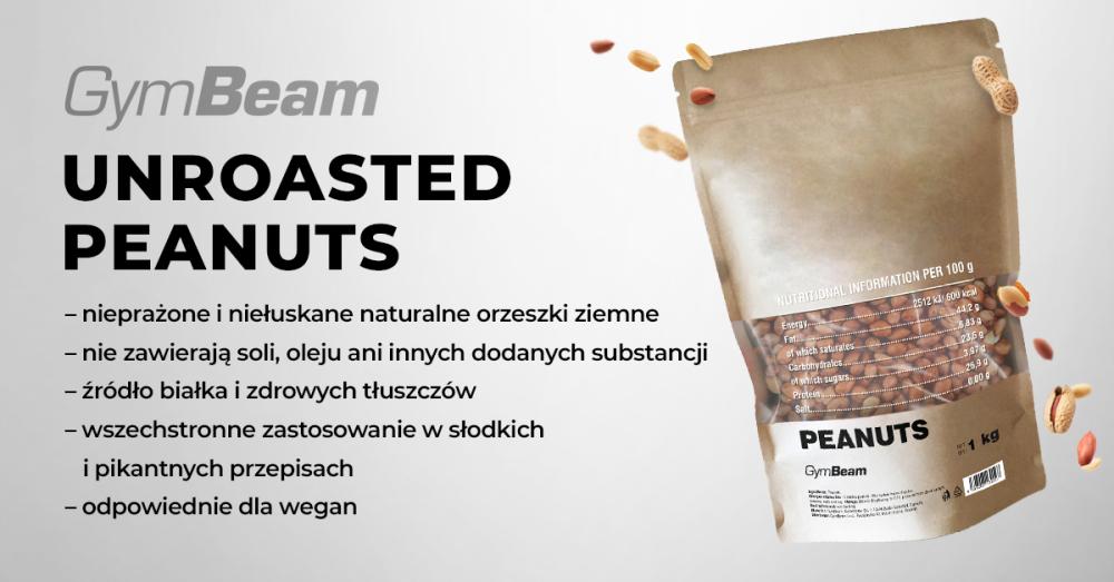 Unroasted Peanuts - GymBeam