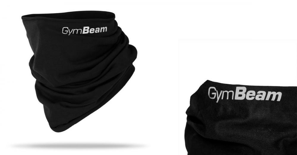 Komin Light Neck Gaiter Black - GymBeam