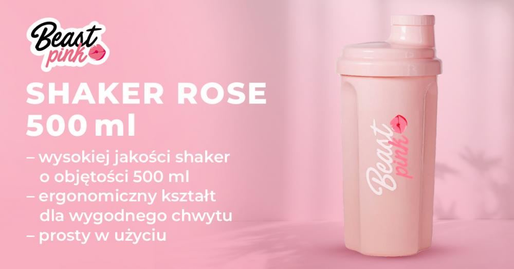 BeastPink Shaker Rose 500 ml - BeastPink