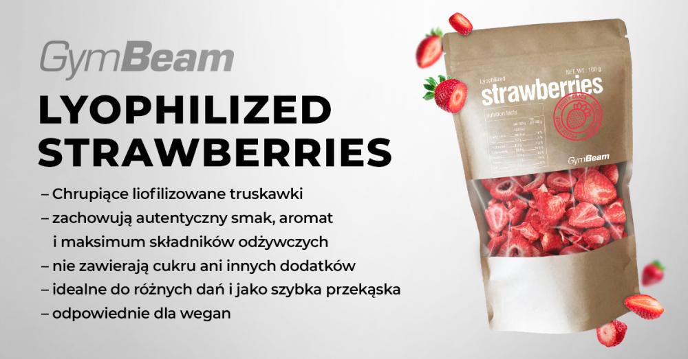 Lyophilized Strawberries - GymBeam