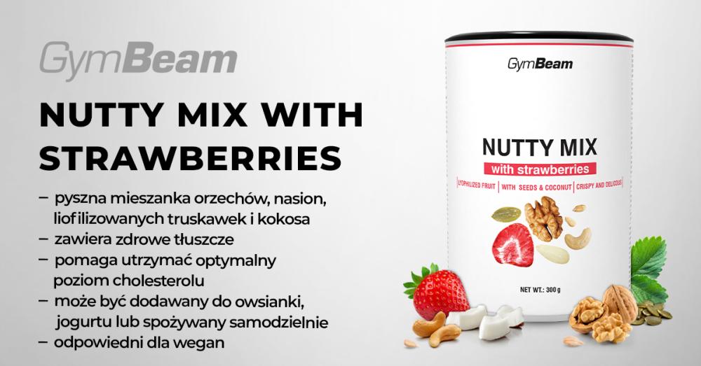 Nutty Mix s jahodami - GymBeam