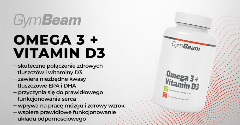  Omega 3 + Vitamin D3 - GymBeam