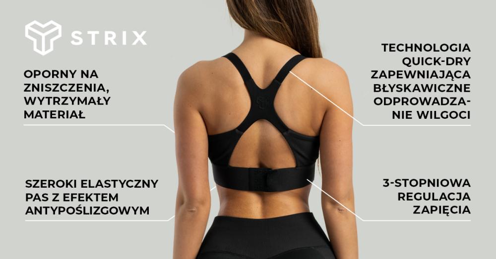 Stellar Sports Bra Black - STRIX