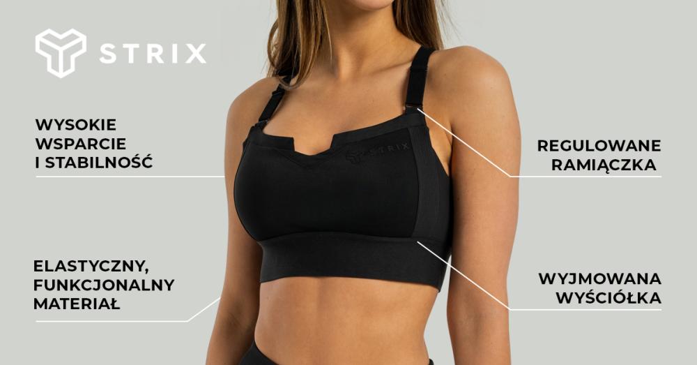 Stellar Sports Bra Black - STRIX