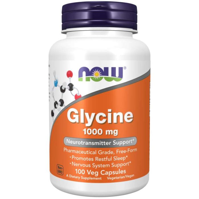 Glicyna 1000 mg - NOW Foods