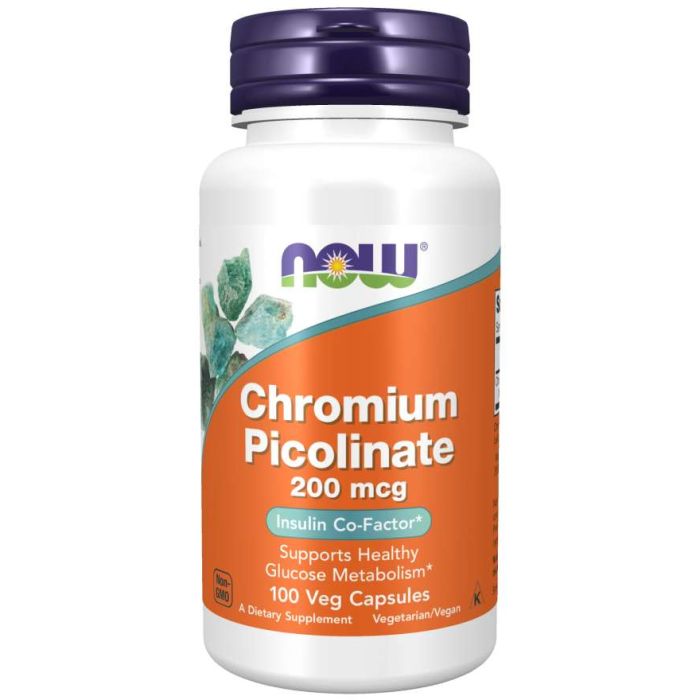 Pikolinian Chromu 200 mcg - NOW Foods