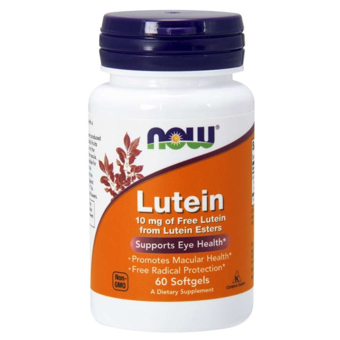 Luteina 10 mg - NOW Foods