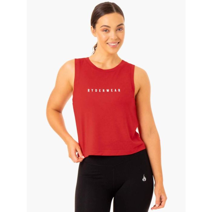 Damska koszulka Tank Top Replay Red - Ryderwear