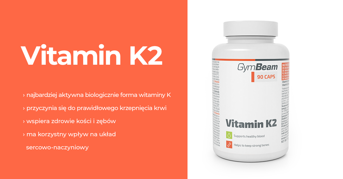 Vitamín K2 - GymBeam