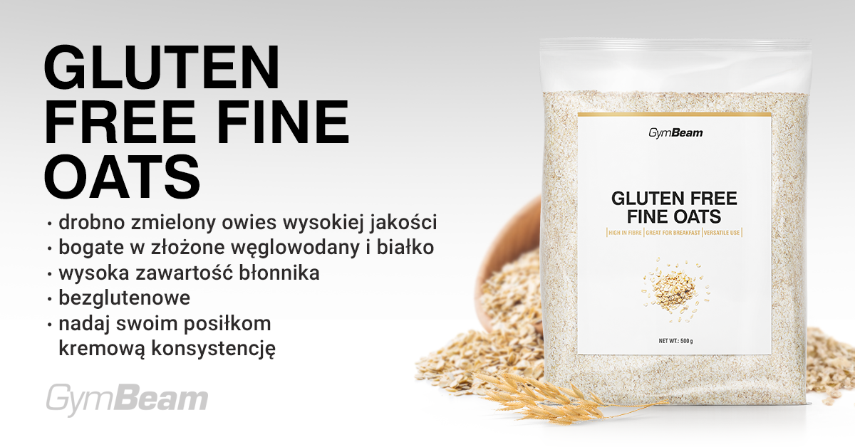 Gluten-Free Fine Oats - GymBeam