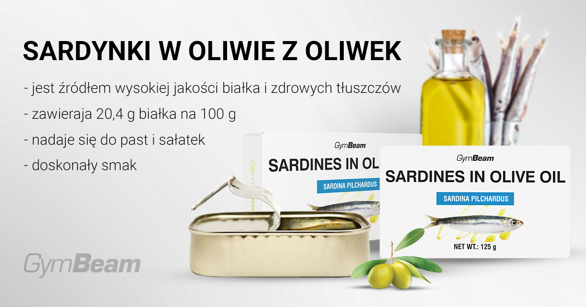 Sardines In Olive Oil - GymBeam