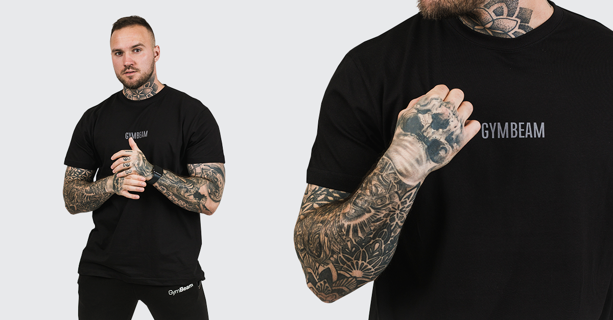 FIT T-Shirt Black - GymBeam